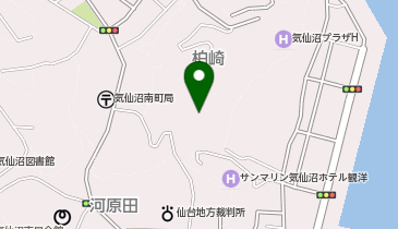 柏崎高台の地図画像