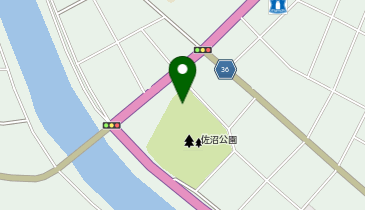 登米市光ヶ丘球場の地図画像