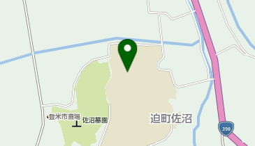 登米市立佐沼中学校の地図画像