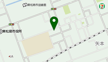 大溜地区センターの地図画像