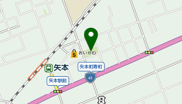 上町東地区センターの地図画像