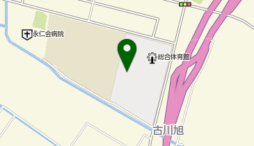 古川勤労者体育センターの地図画像
