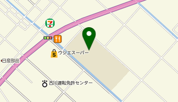 古川第四小学校の地図画像