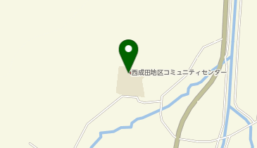 西成田コミュニティセンターの地図画像