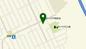 あけの平公民館の地図画像