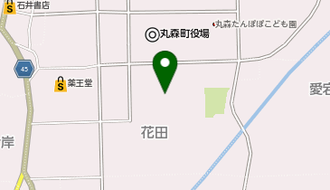 町民広場の地図画像