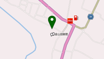 金山まちづくりセンターの地図画像