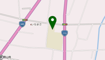 舘矢間小学校の地図画像