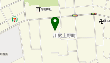 秋田市営川尻住宅(1号棟から7号棟まで〔2階から5階までの階段および踊り場〕)の地図画像