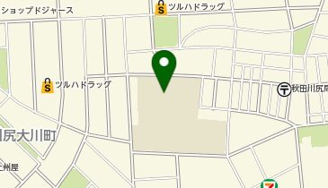 川尻小学校(校舎3階教室と廊下)の地図画像