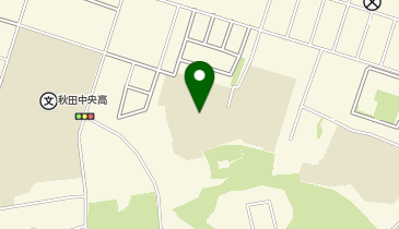 将軍野中学校グラウンドの地図画像
