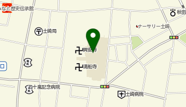 土崎小学校体育館の地図画像