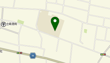 土崎南小学校体育館の地図画像