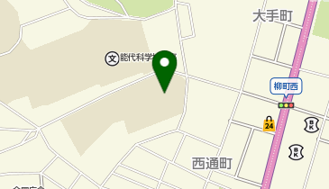 渟城西小学校の地図画像