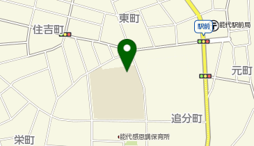 渟城南小学校の地図画像