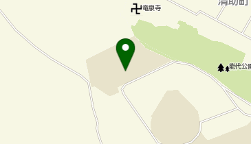 能代第一中学校の地図画像