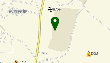 能代第二中学校の地図画像