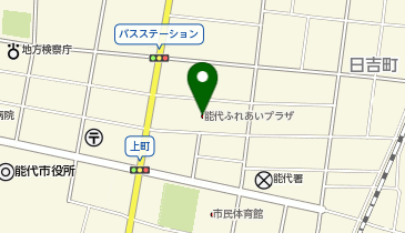 能代ふれあいプラザの地図画像