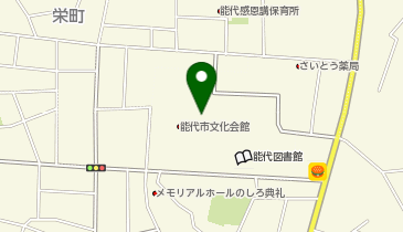 文化会館の地図画像