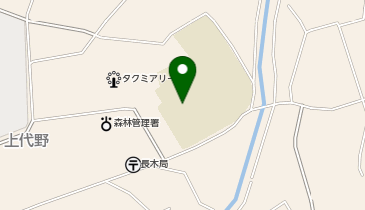 長木小学校グラウンドの地図画像