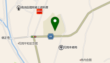 花岡小学校グラウンドの地図画像