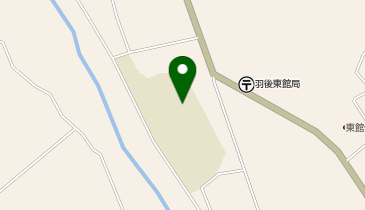 東館小学校グラウンドの地図画像