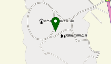 男鹿総合運動公園の地図画像