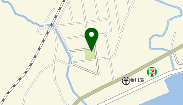 金川台街区公園の地図画像