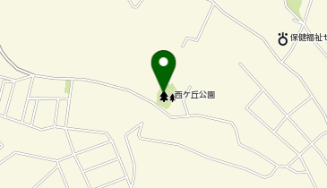 西ケ丘街区公園の地図画像