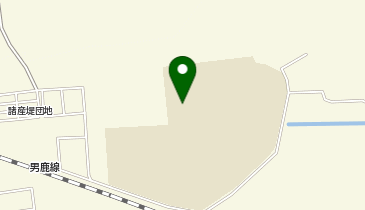 男鹿東中学校の地図画像