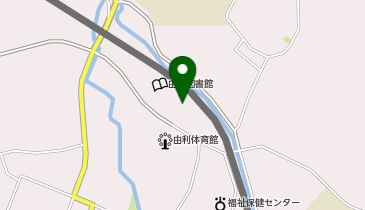 由利コミュニティセンター「善隣館」の地図画像