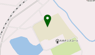 大内中学校の地図画像