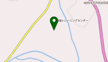 鳥海トレーニングセンターの地図画像