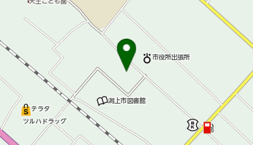 潟上市市民センターの地図画像