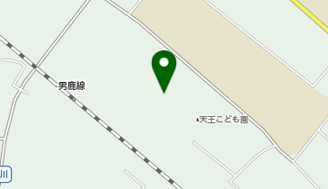 天王コミュニティ防災センターの地図画像
