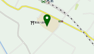 旧東湖小学校の地図画像