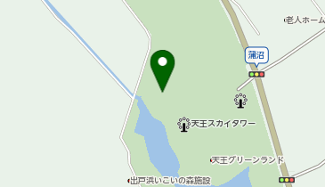 天王温泉くららの地図画像