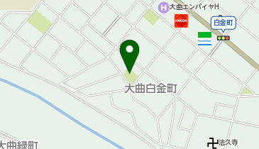 白金児童公園の地図画像