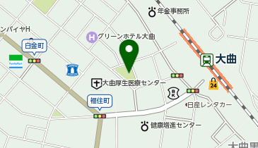 ねむのき児童公園の地図画像