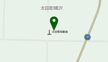 太田東部地区公園(墓地公園)の地図画像