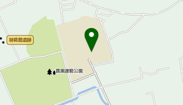 鷹巣中学校(洪水時2階)の地図画像