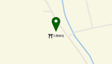 久斯神社境内の地図画像