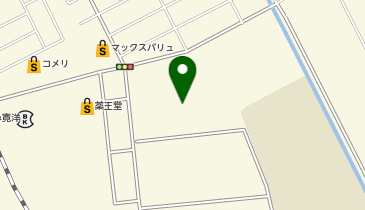 象潟グラウンドの地図画像