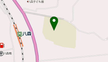 八森小学校グラウンドの地図画像
