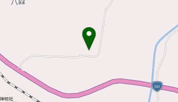 (旧)岩館小学校の地図画像