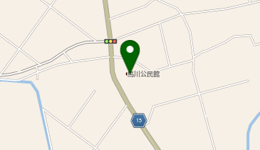 馬川地区公民館の地図画像