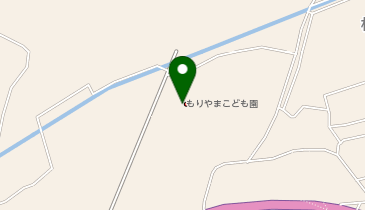 もりやまこども園の地図画像
