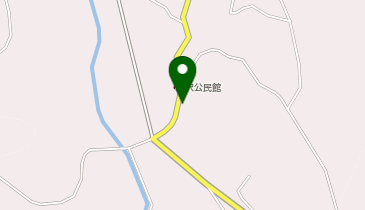 赤沢分館前広場の地図画像