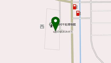 道の駅おおがたの地図画像