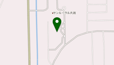 ポルダー潟の湯の地図画像